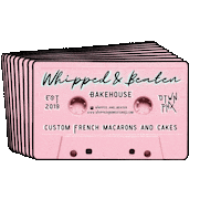 Wb Macaron Sticker by Whipped&Beaten