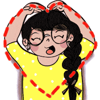 archtoon love happy kpop bts Sticker