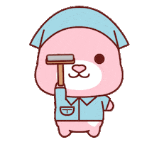 Cleaning Scrubs Sticker by bluesbear