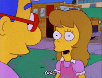 Talking Season 3 GIF by The Simpsons