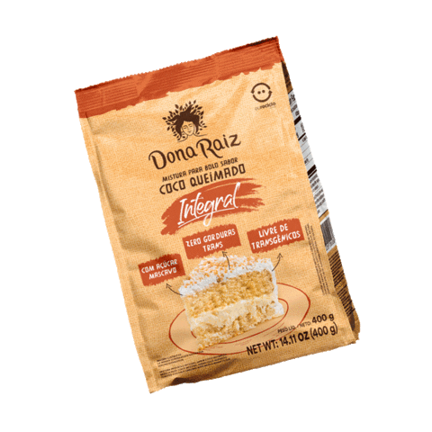donaraiz chocolate coco bolo saudavel Sticker