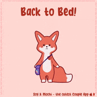 Good Night Yawn GIF by SoyandMochi