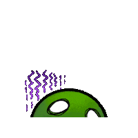 mossamigos gross moss rancid marimo Sticker