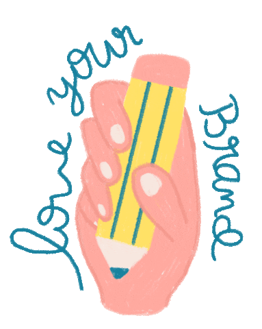 Illustration Brand Sticker