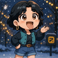 Winter Wonderland Heart Eyes GIF by Persona