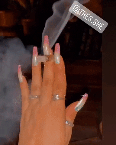 Weed Smoking GIF by Trés She
