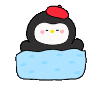 pongpong_world new beer penguin 캐릭터 Sticker