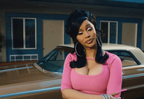 Cardi B Jealousy GIF by Offset
