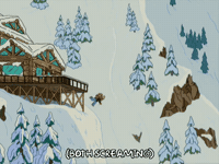 Scared Merry Christmas GIF by The Simpsons