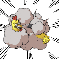 Mobile Game Chicken Sticker by Official PUBG MOBILE