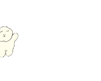 happy dog Sticker