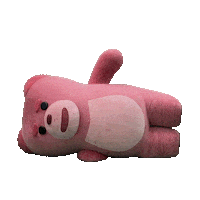 Tired Pink Sticker