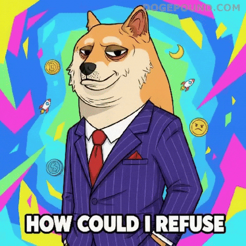 To The Moon Yes GIF by Doge Pound