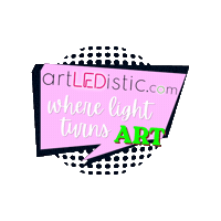 Neon Sticker by artLEDistic