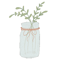 Illustration Flower Sticker