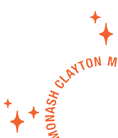 Clayton Sticker by Monash University