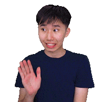 me me me hand Sticker