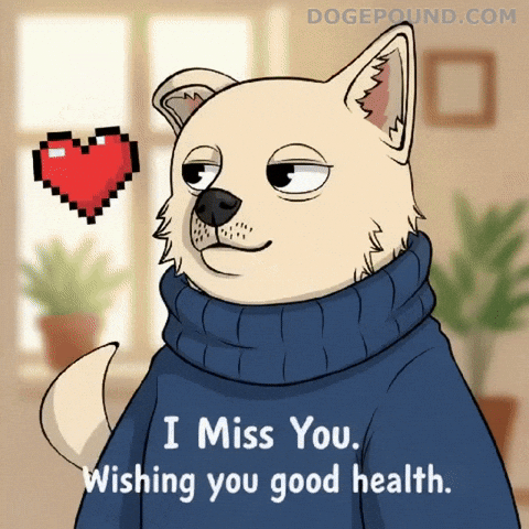 Miss You Love GIF by Doge Pound
