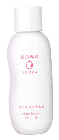 Senka beauty white face glow Sticker