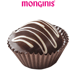 Monginis cake chocolate brown pastry Sticker