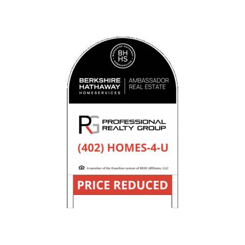 Price Reduced Sticker by Professional Realty Group