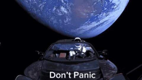 farisbaghaj giphygifmaker car space robot GIF