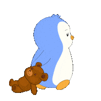 Tired Good Night Sticker by Pudgy Penguins