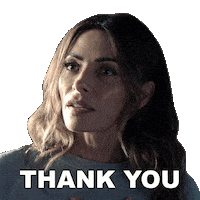 Sarah Shahi Thank You Sticker by HULU