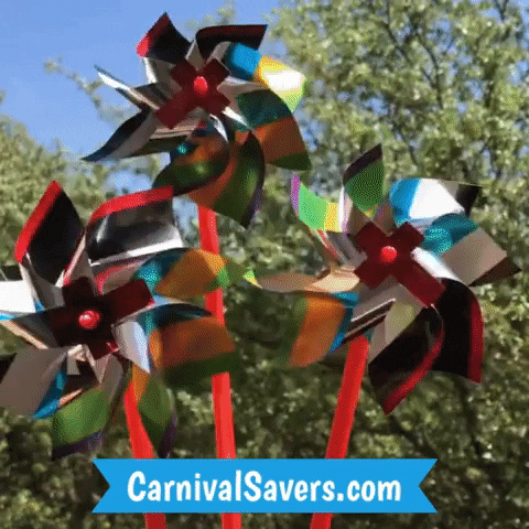 CarnivalSavers carnival savers carnivalsavers spinning pinwheels GIF
