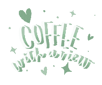 Coffee Hearts Sticker by Tutajna