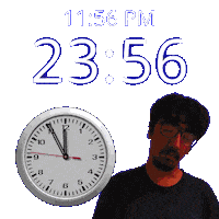 11 Pm Sticker