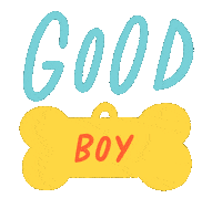 Dog Fetch Sticker