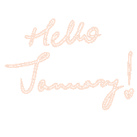 Typography Hello Sticker