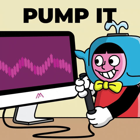 Pump It Crypto GIF by Moca Network