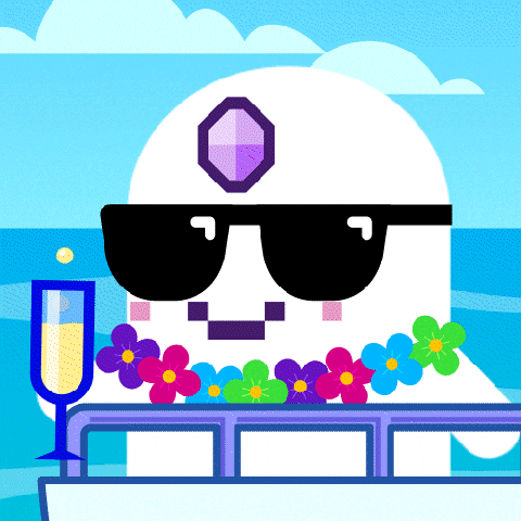 On A Boat Ocean GIF by aavegotchi