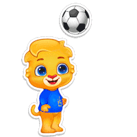 Soccer Player Football Sticker by Lucas and Friends by RV AppStudios