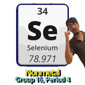 Selenium Nonmetals Sticker
