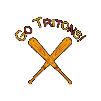 Baseball Softball Sticker by University of Missouri-St. Louis