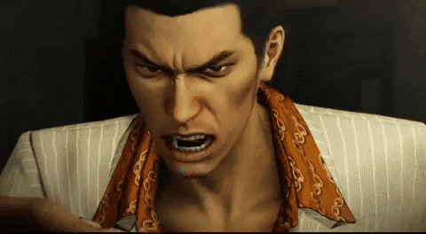 Yakuza 0 Kiryu Punching Kuze GIF