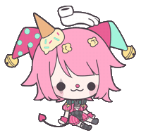 Chibi Crumple Sticker
