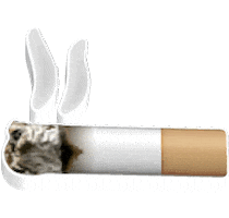 emoji smoking STICKER by AnimatedText