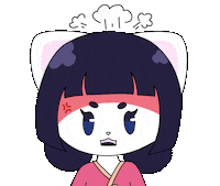 jeyi_ch cat kawaii angry mad Sticker