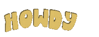 Wild West Hello Sticker by Sarsaparilla Jenkins