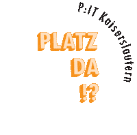 Pit Platz Sticker by Fachschaft RU: RPTU Kaiserslautern-Landau
