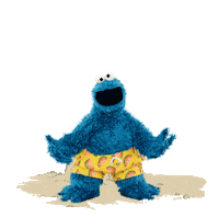 Sesame Street Summer Sticker by Ahlan Simsim