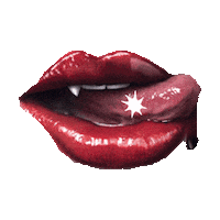 Blood Lips Sticker by imoji