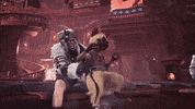 KingPoogie cats monster hunter GIF