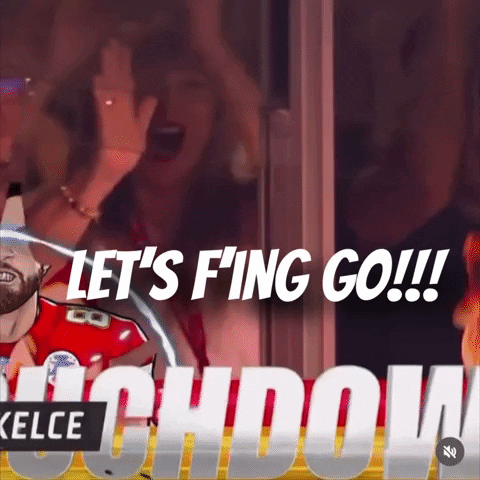 imgmakerguy taylor swift taylor chiefs lfg GIF