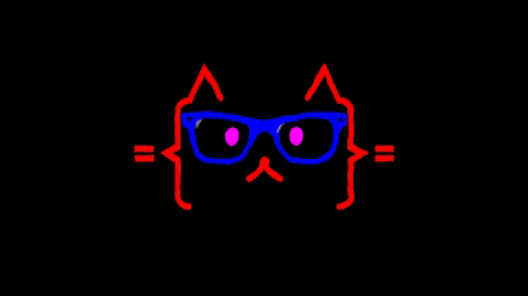 cool cat nerd GIF by English For IT