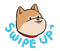 Dog Swipe Up Sticker by Ai and Aiko